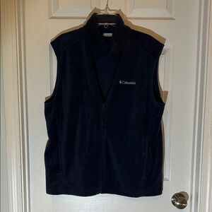 Columbia Dark Navy Fleece Vest